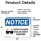Signmission 3.5 in Height, 5 in Width, Vinyl Decal, Rectangle OS-2PACK-NS-D-35-L-18158 - alternate 4